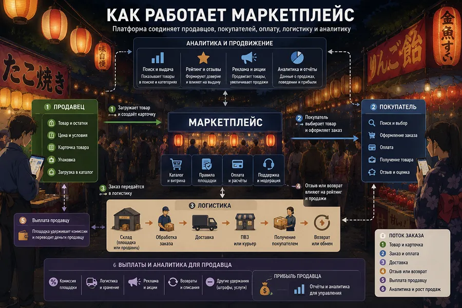 Как работает маркетплейс
